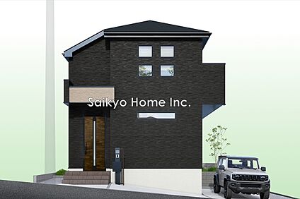 1号棟完成予想パース