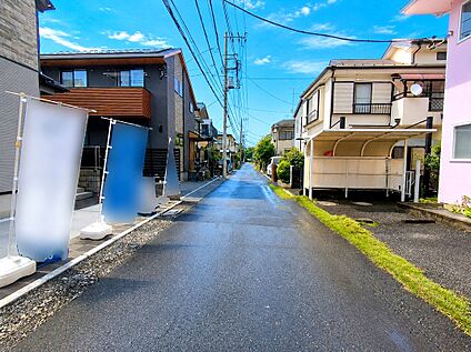 前面道路含む現地写真