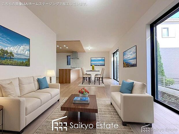 リビング(2号棟)