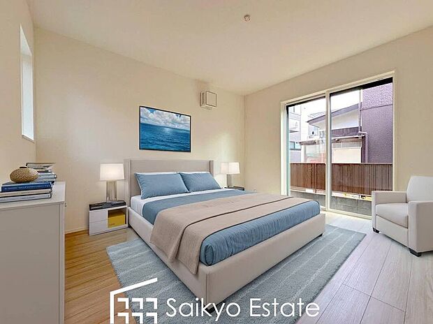 寝室※家具類はCG加工しています。