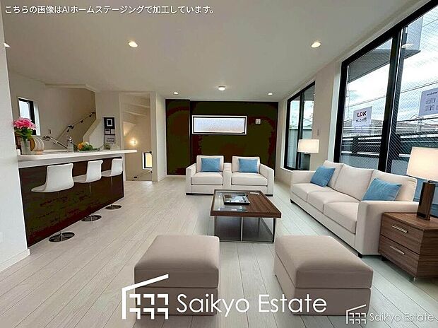 リビング※家具類はCG加工しています。

