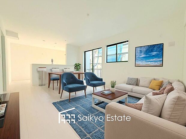 リビング※家具類はCG加工しています。

