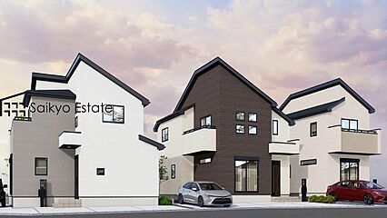 府中市多磨町2丁目　新築分譲住宅　全7棟 外観