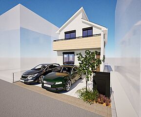 三鷹市上連雀9丁目　新築分譲住宅　全1棟 外観