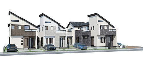 小金井市前原町3丁目　新築分譲住宅　全5棟 外観