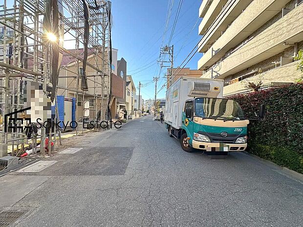 前面道路
