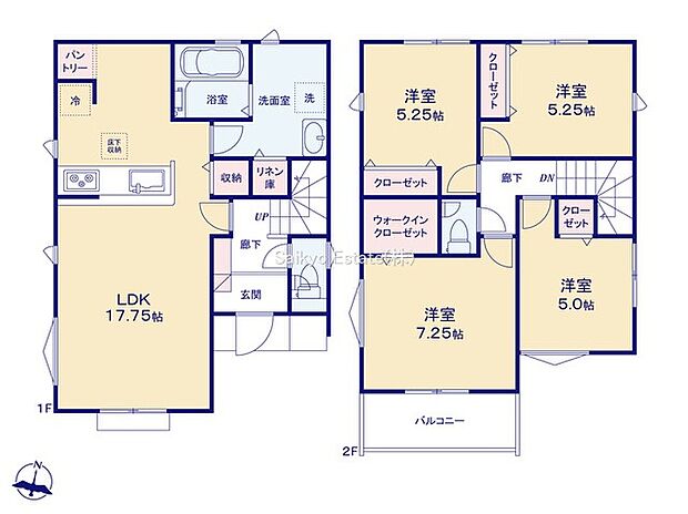 間取り図(2号棟)