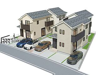 小金井市前原町4丁目　新築分譲住宅　全4棟 外観