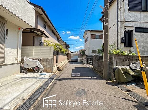 前面道路