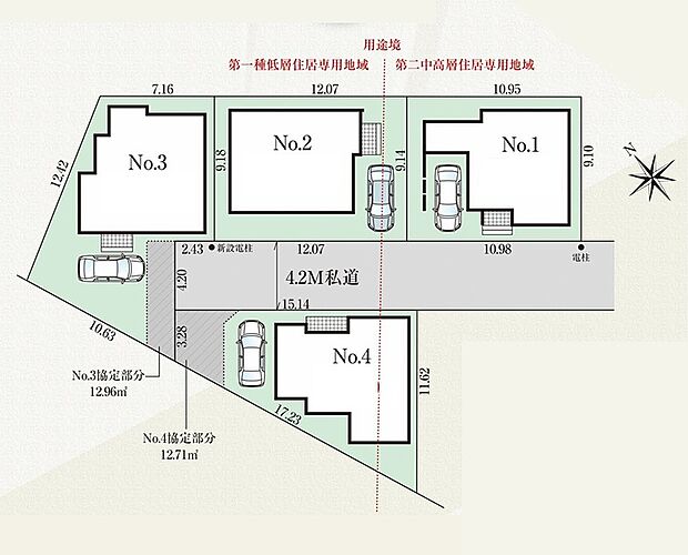 全体区画図
