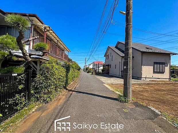 前面道路
