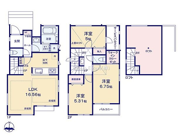 間取り図(A号棟)