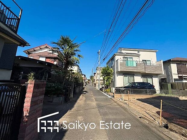 前面道路

