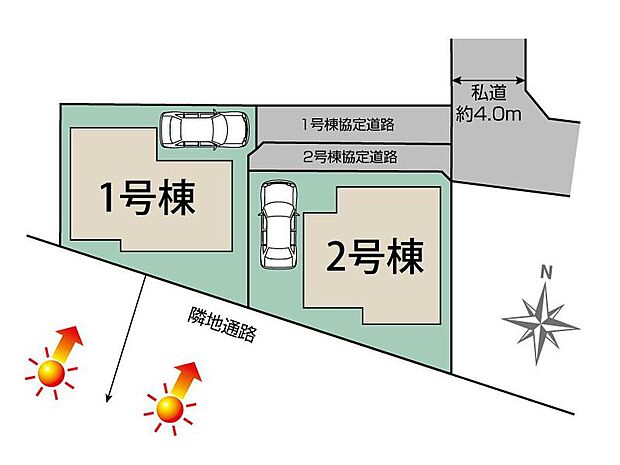 全体区画図
