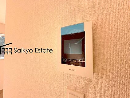 【モニター付きインターホン】