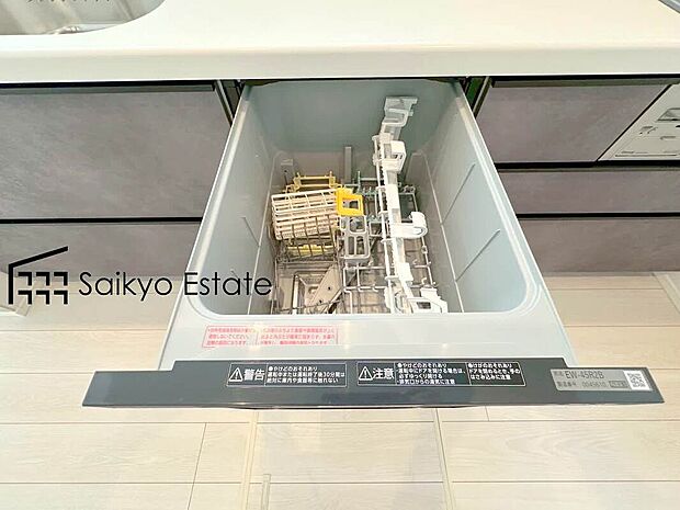 【【食洗機】】手洗いよりも経済的で家計に優しい「ビルトイン食洗機」が標準装備なのはママの強い味方ですね。