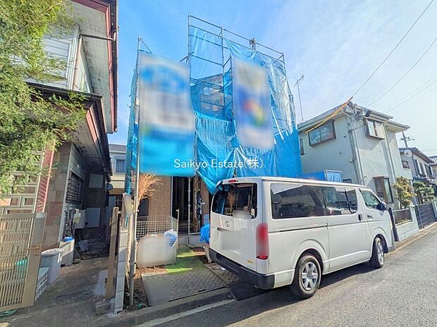 【現地写真】LDK14帖！全室南向き！3.75帖のロフト付き3LDK！食洗機や浴室暖房乾燥機など設備も充実！カースペースございます！