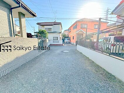 前面道路を含む現地写真