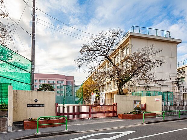練馬区立石神井東中学校（約850m）