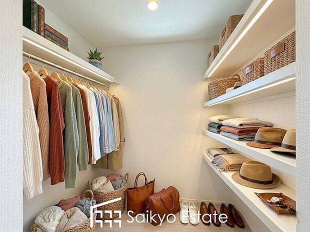 【収納【施工例】】各居室に収納を設けておりますので、衣類の他にもカバンや小物など何でも収納して、居室の全空間を有効活用できます♪