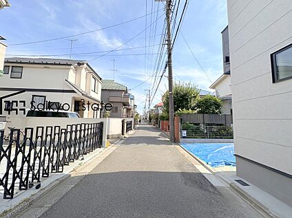 前面道路