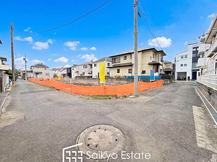 前面道路を含む現地写真