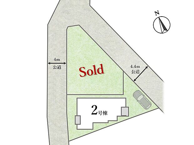 【区画図】
最終1棟！ガス式床暖房・食洗器・エネファームにTV付浴室など、あると嬉しい設備が充実したプランニング。ウォークインクローゼットやパントリーなどの大容量収納も完備。より洗練された造りの邸宅！