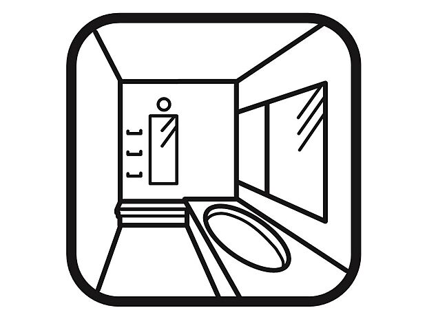 【【1坪バスルーム】】1坪タイプのバスルーム。足を伸ばしてゆったりと浸かれるのはもちろん、洗い場も広さがあるので立ったりしゃがんだりする動作もスムーズに行えます。