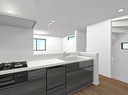 【建物イメージパース：Kitchen】