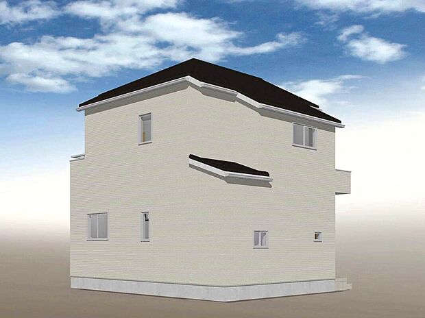 【【建物イメージパース】】建物参考価格：1403万円
建物面積：83.21ｍ2