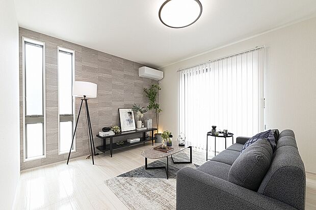 【【建物プラン例:Room】】構造躯体の倒壊等防止/損傷防止の双方で耐震等級3を標準仕様とし、繰り返す地震や台風をはじめ、災害から家族と暮らしを守ります。