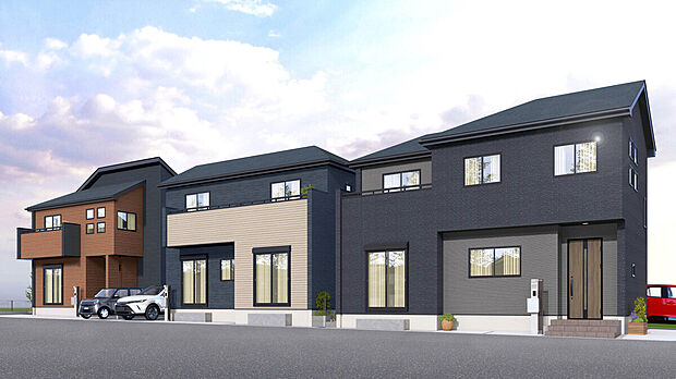 【【建物イメージパース】】断熱・省エネ性能に優れたZEH水準仕様の建物プランで日々の光熱費の削減が実現可能。住宅性能評価6項目最高等級の取得を前提とした高仕様なプランで永く安心して暮らせる住まい。
建物参考価格:2003万円