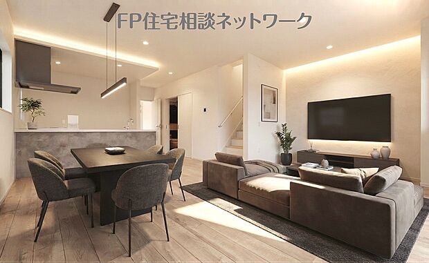 リビング(家具などCGイメージ)