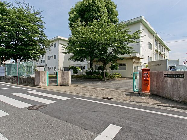 小平市立小平第三中学校(約1,100m)