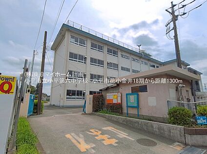 小平市立小平第六中学校 1430m