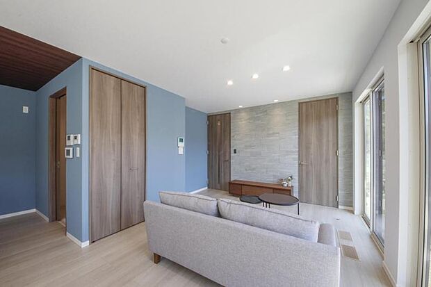 リビング【13号地】(2024年3月撮影)