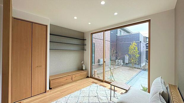 リビング【1号地】(2024年1月撮影)