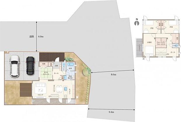 【4LDK】【2号地】