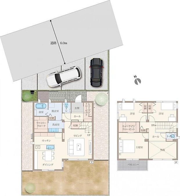 【3LDK】【1号地】