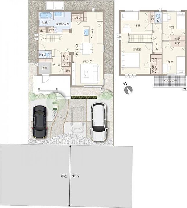 【4LDK】【2号地】