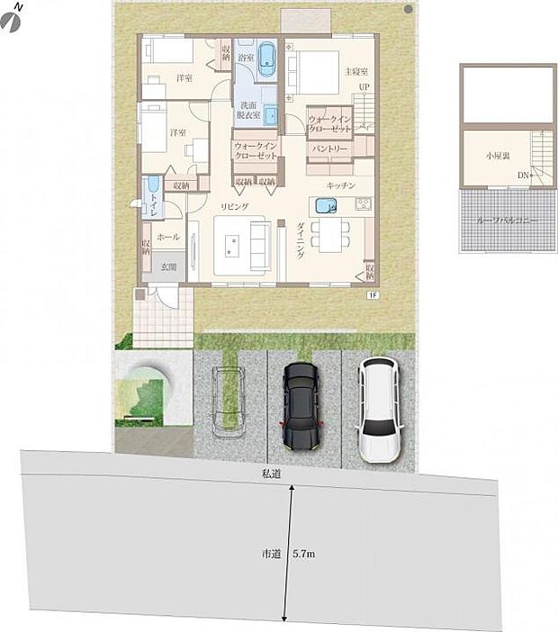 【3LDK】【2号地】