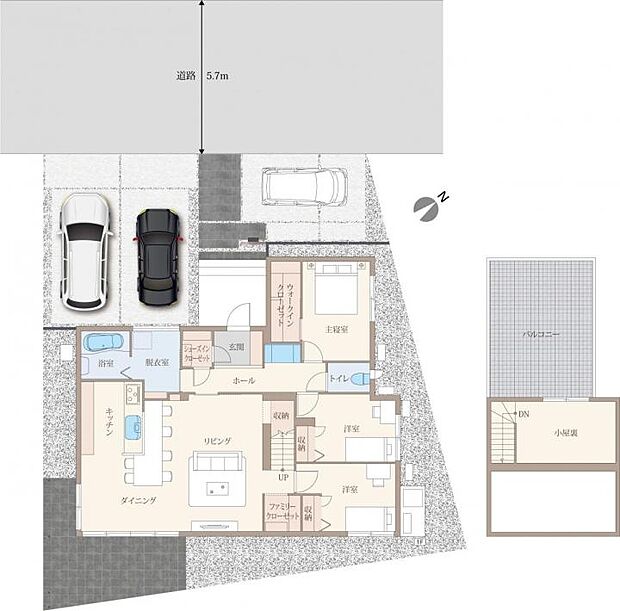 【3LDK】【2号地】