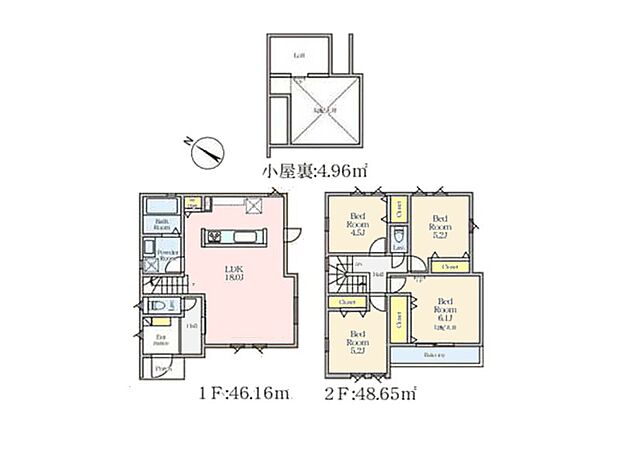 【4LDK】小学校まで徒歩圏内で安心の通学！