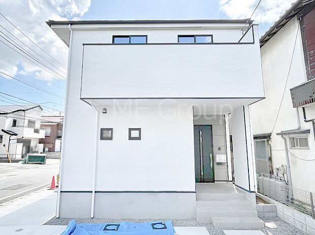 上質感あふれる外観デザイン。魅力の住まいを実現。