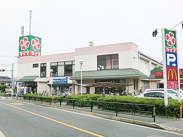 ライフ水元店（約1,010m・徒歩13分）