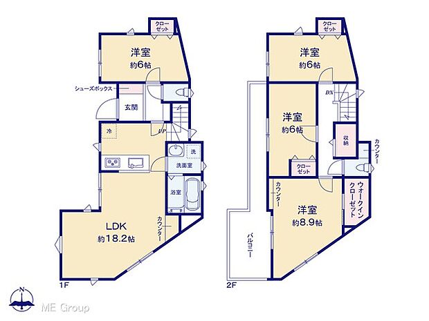 【4LDK】図面と異なる場合は現況を優先