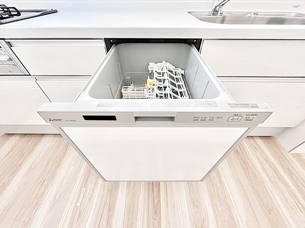 【食洗機】面倒なお片づけは食洗機にお任せ!家事の負担が減って、時間にも気持ちにもゆとりができます。