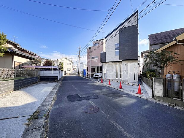 【前面道路含む現地写真】ここから始まる新生活を応援いたします