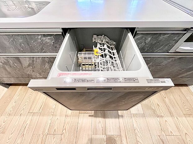 【食洗機】面倒なお片づけは食洗機にお任せ!家事の負担が減って、時間にも気持ちにもゆとりができます。