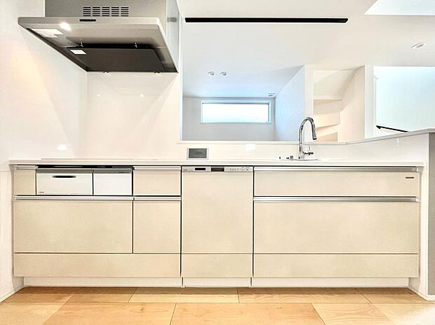 【キッチン】お料理を効率的に、楽しく!システムキッチン